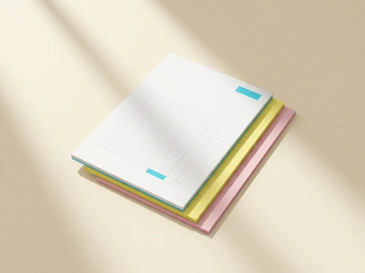 Invoices & Business Forms printed by Pierre’s Digital Print Center
