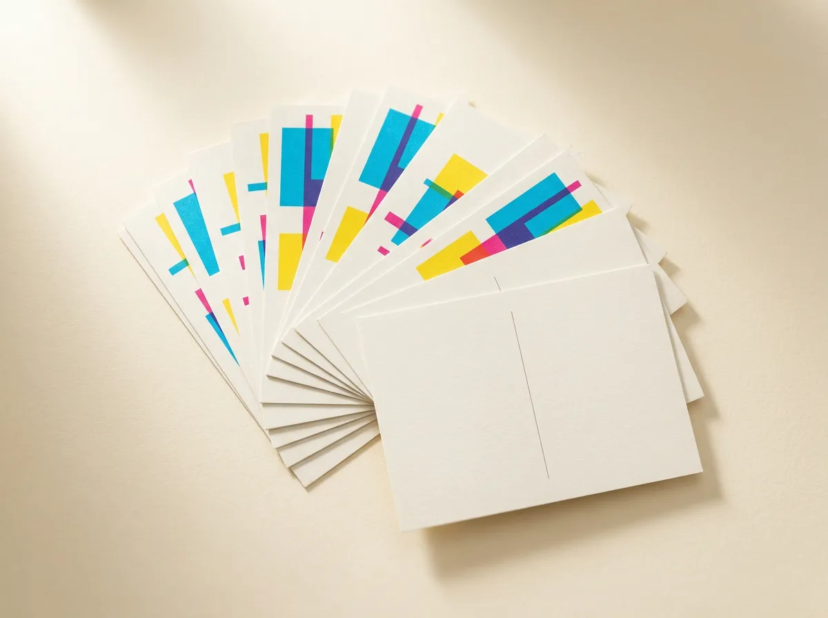 Postcards printed by Pierre’s Digital Print Center